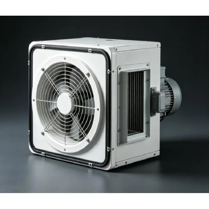 Ventilator de evacuare pentru bucătărie montat pe fereastră